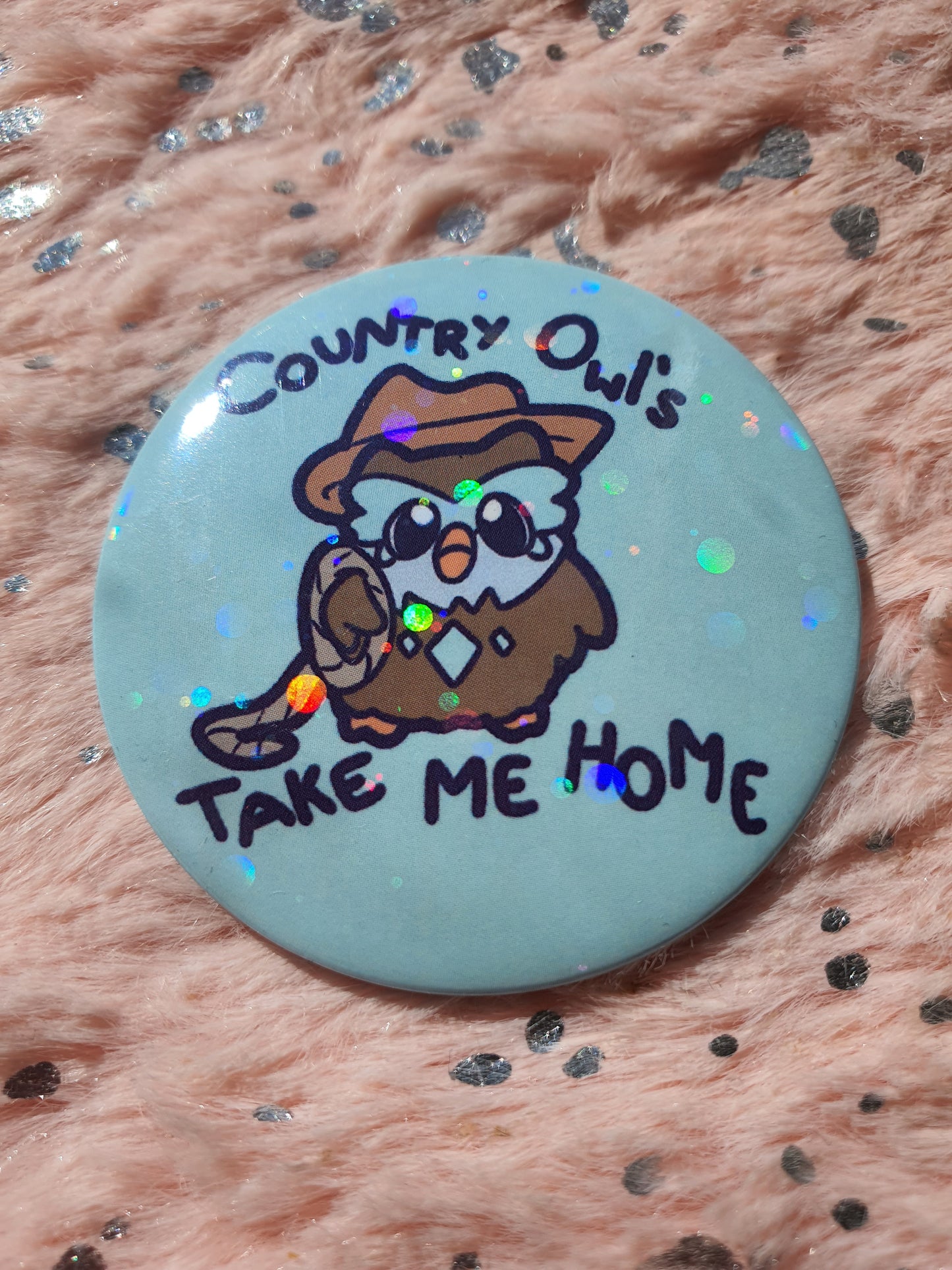 Country Owls Pin