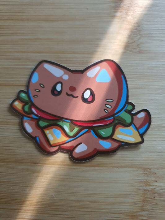 BurgerCat Sticker