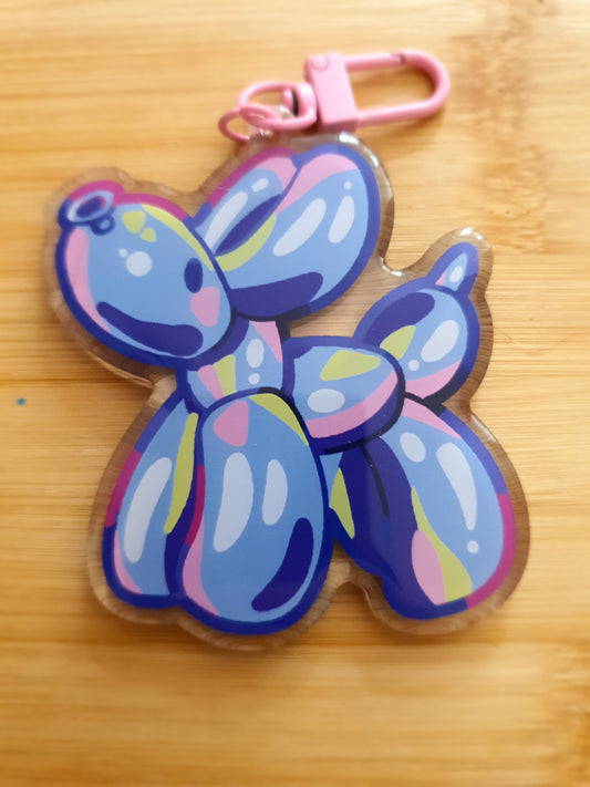 Balloon Dog Keychain