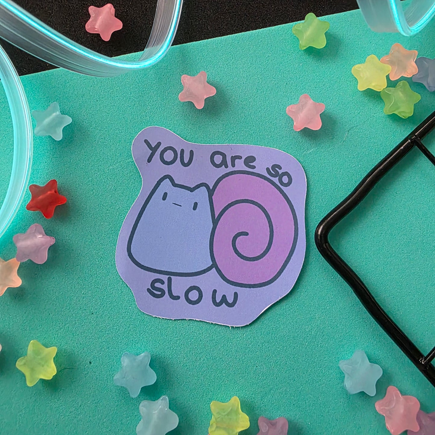 You are so slow Sticker