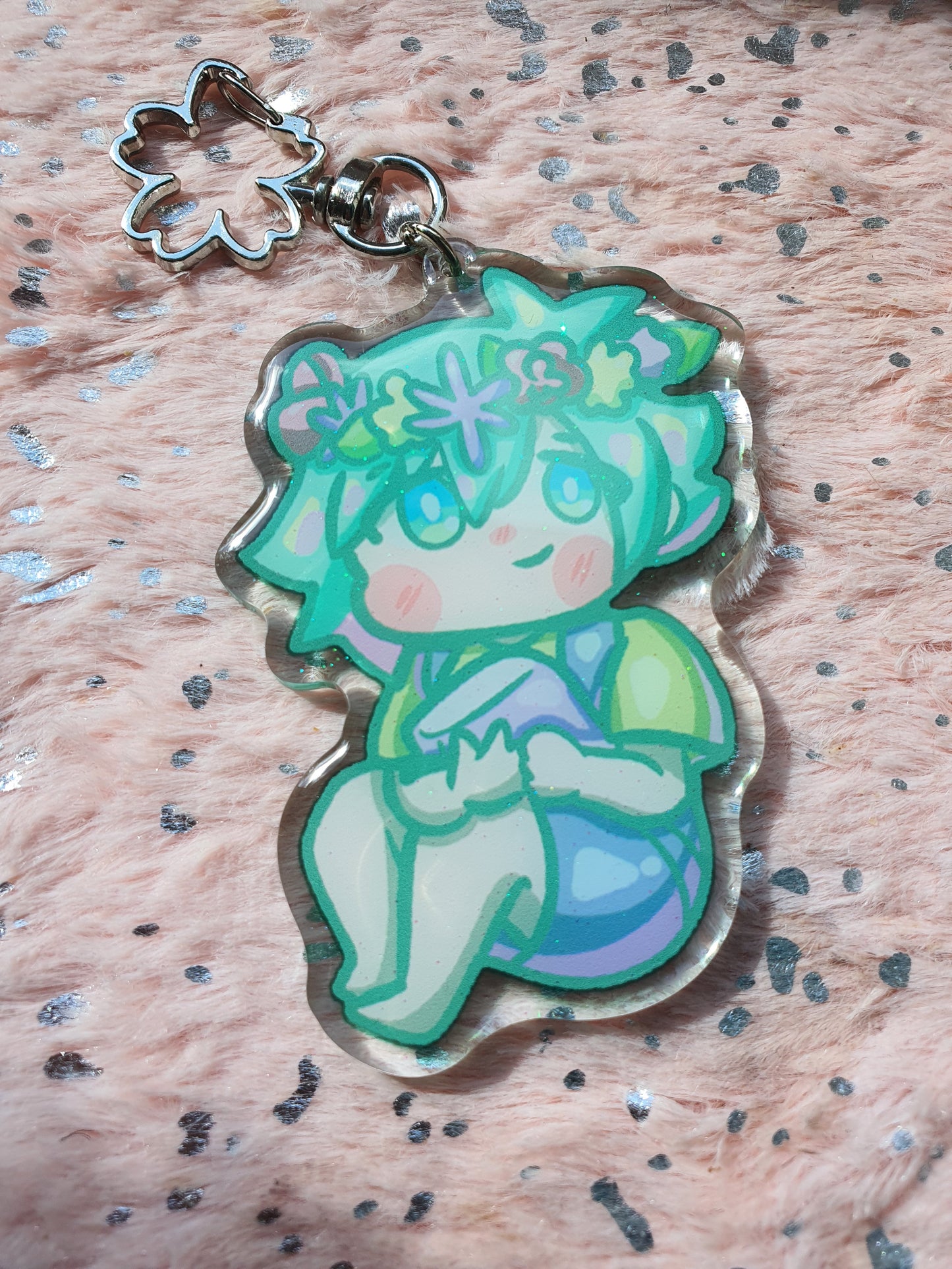 Basil Keychain