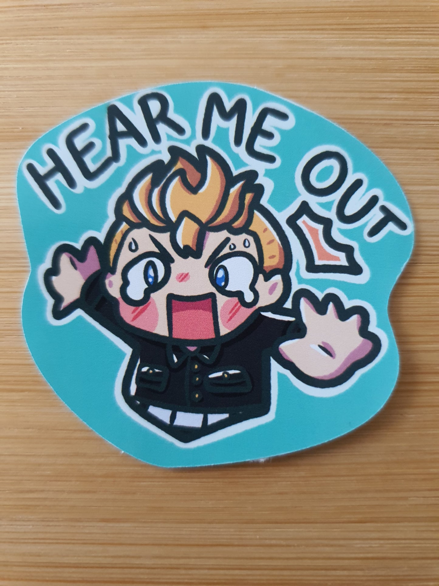 Hear me out Sticker